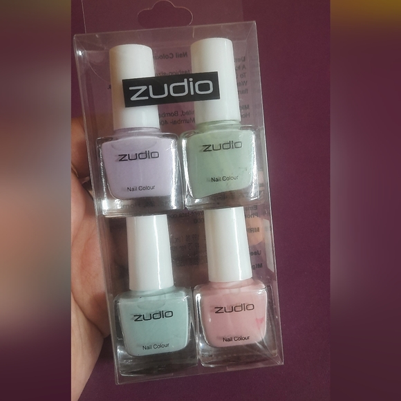 Zudio Makeup Zudio Pastel Color Nail Paints Set Of 4 Poshmark